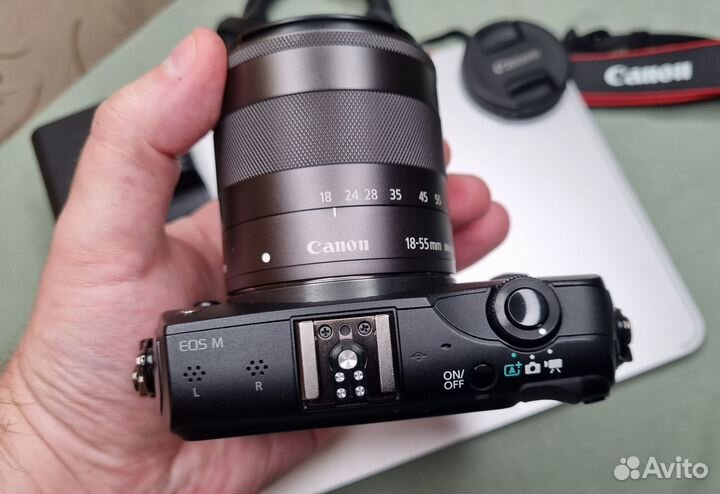 Canon eos M + 18-55 is STM