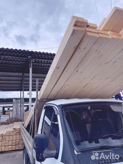 Доска обрезная 25х150х6000мм с доставкой