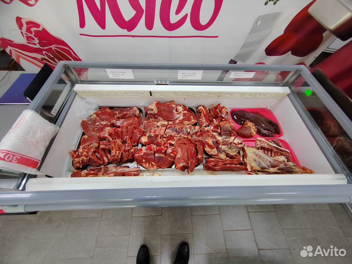 Продавец кассир в мясной магазин