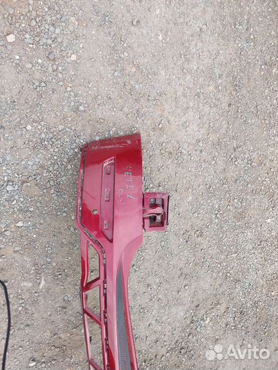 Бампер задний Skoda yeti 1 рестайлинг