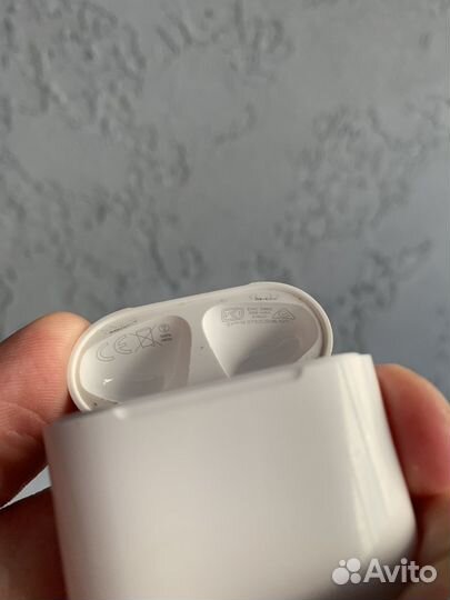 Кейс AirPods 1/2 оригинал (А1602)