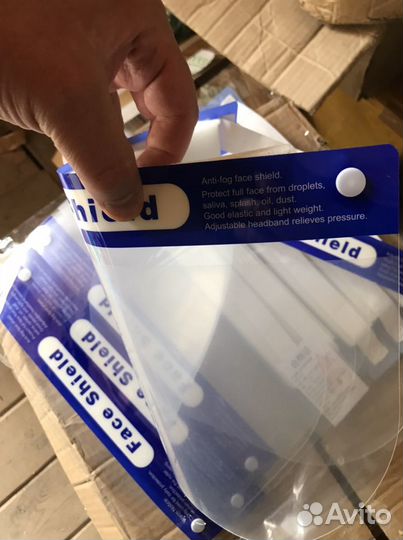 Защитный экран для лица