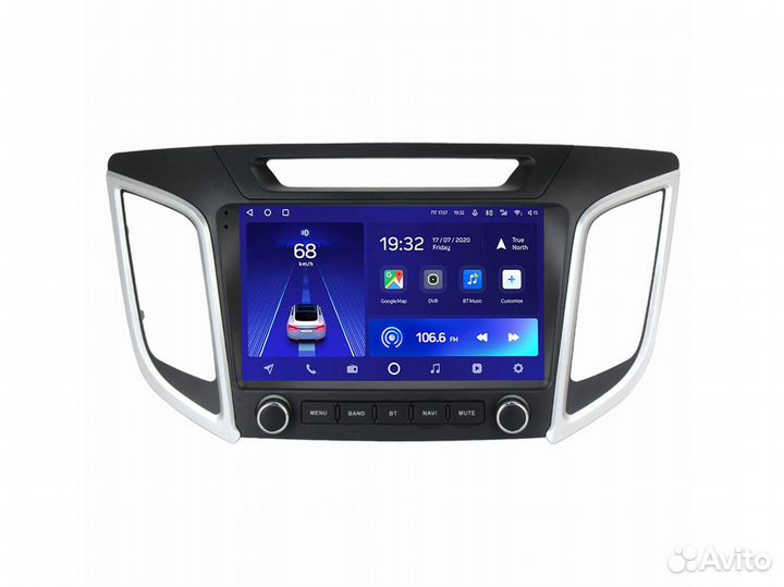 Магнитола Hyundai Creta I Teyes (с кнопками)