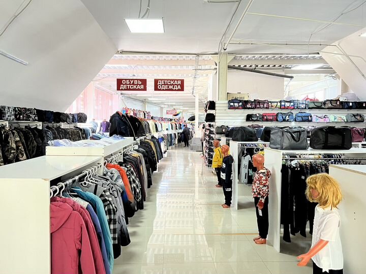 Торговое помещение 820 м²