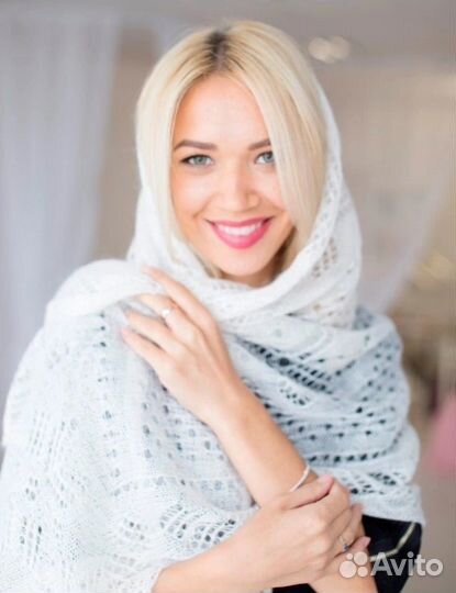 Бесплатная доставка Палантин оренбургский платок