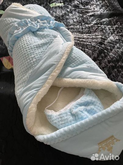 Конверт на выписку зима