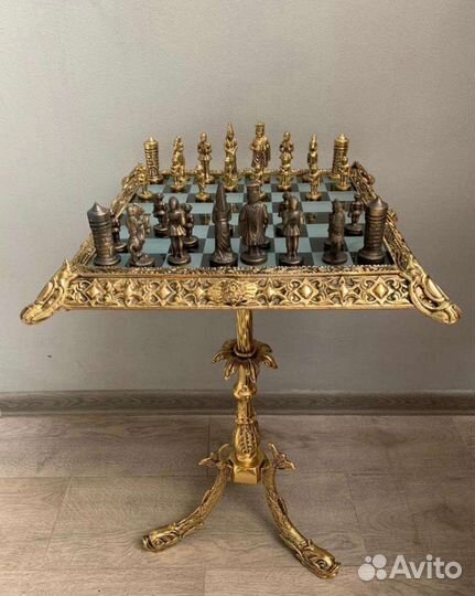 Шахматы бронзовые