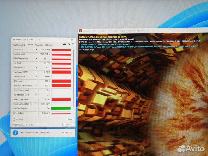 Gtx 1630 4gb gddr6 KFA2 1click OC/Идеал
