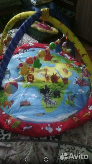 Развивающий коврик