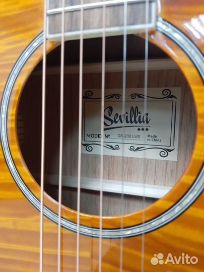 Акустическая гитара Sevillia DS-200 LVS
