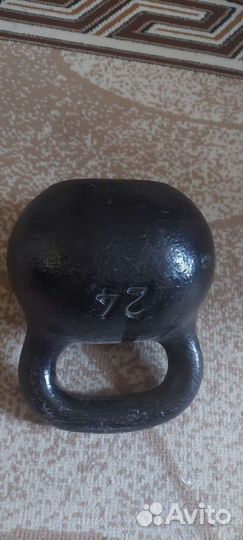 Гиря 24 кг бу