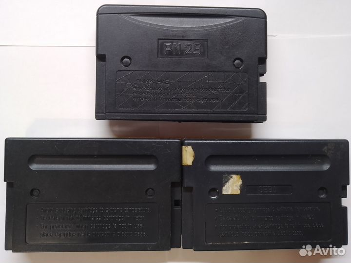 Sega Big Box карики 90-ых 6шт + книга цена за все