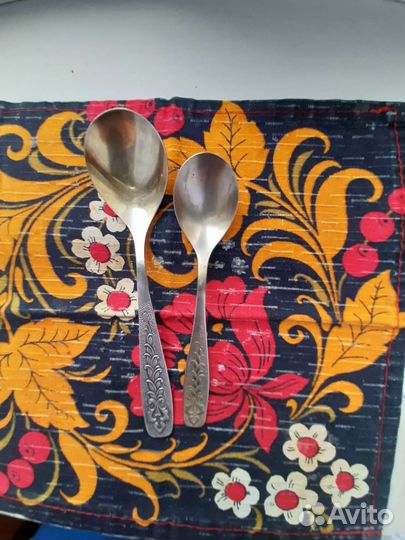 Столовые приборы мельхиор СССР