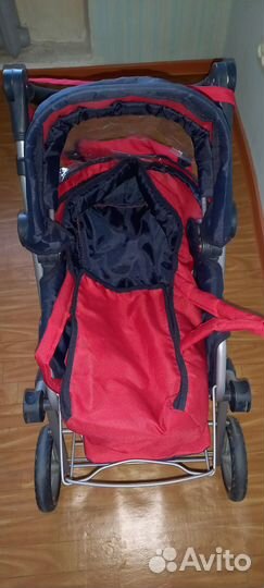 Коляска для кукол большая