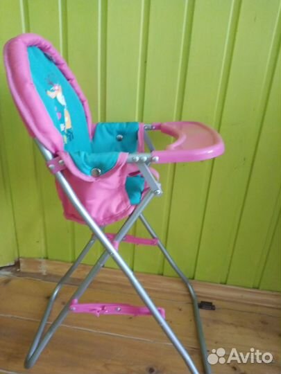 Стул для кормления кукол