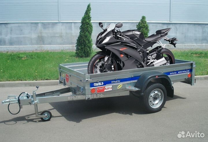 Прицеп для перевозки мотоцикла