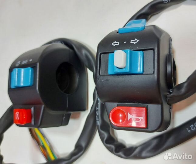 Блок переключателей (пульт) +ручка тормоза с датчи