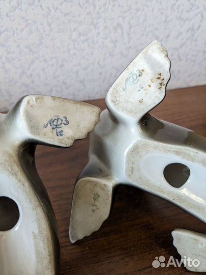 Фарфоровые статуэтки СССР лфз дулево