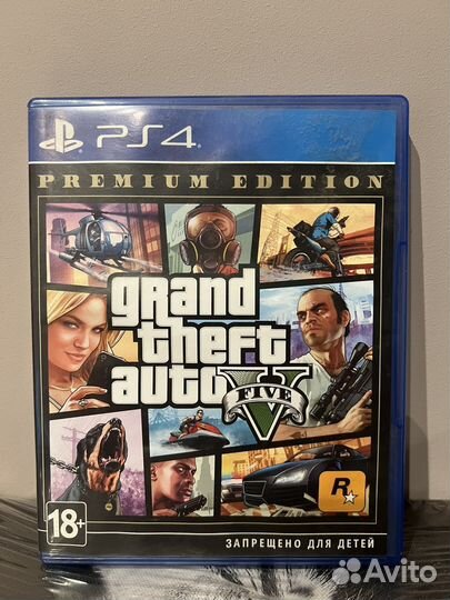 Игра для приставки ps4 Gta5