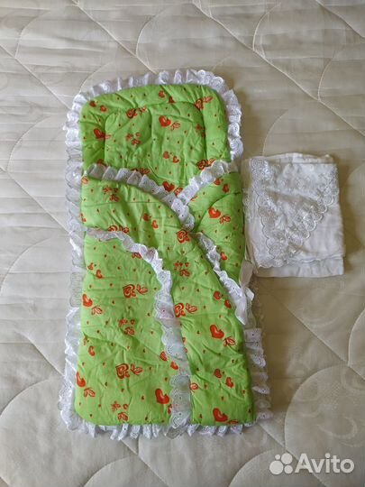 Конверт на выписку+ уголок+ тонк. пеленка