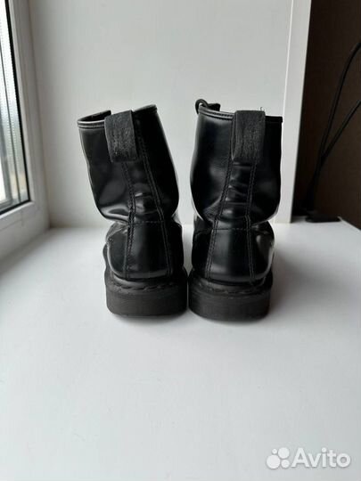 Dr martens ботинки mono black