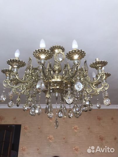 Люстра потолочная бу