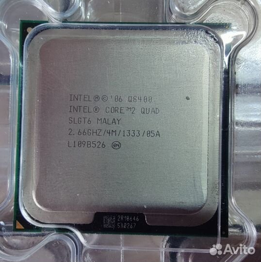 4х ядерный intel core Quad Q8400 sock 775