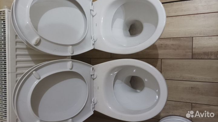 Унитаз от застройщика новый