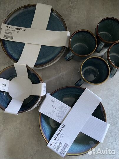 Посуда IKEA gladelig