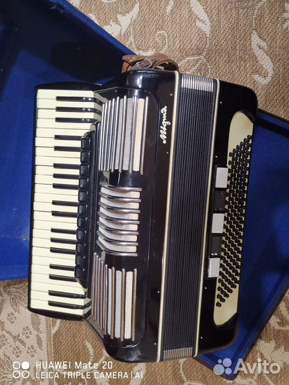 Старинный немецкий аккордеон migma. Редкий