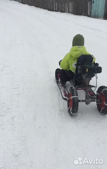 Снегокат с мотором