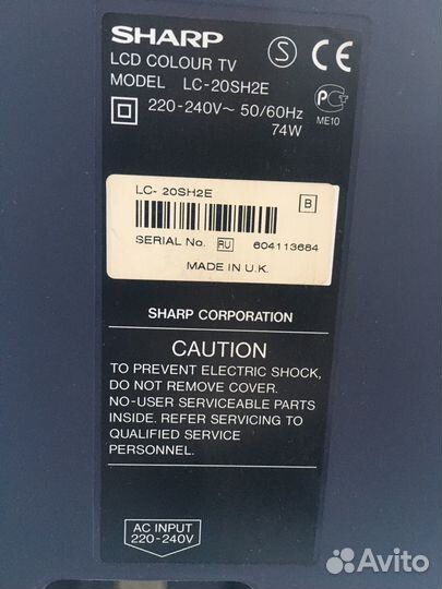 Телевизор sharp