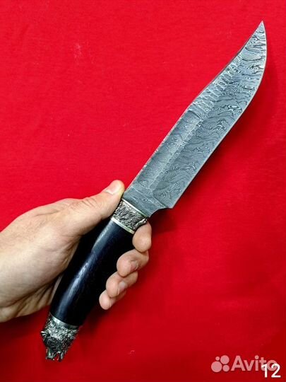 Нож из дамасской стали
