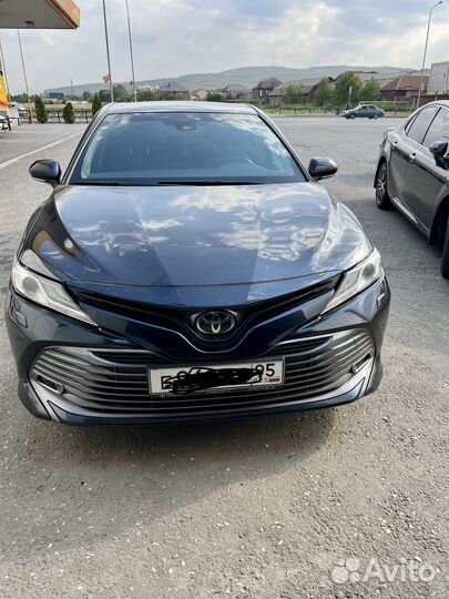 Рейсталинг бампера Камри v75