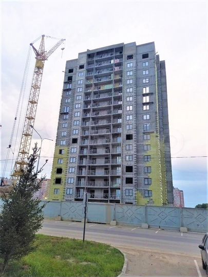 2-к. квартира, 59,2 м², 11/16 эт.