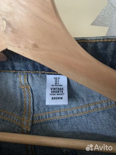Джинсовые шорты hm