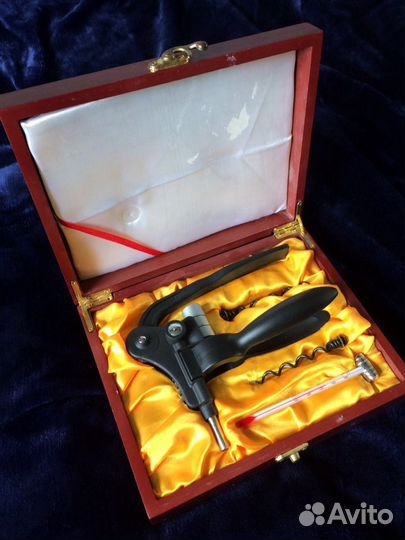 Набор для открывания винных бутылок подарочный