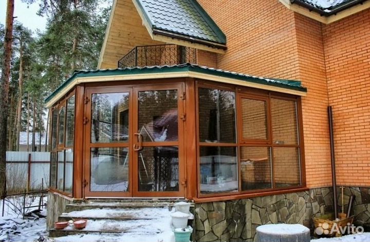 Остекление терассы под заказ