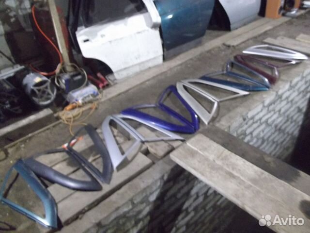 Ваз 2110 накладки зад форточек