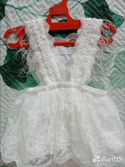 Платье боди для девочки