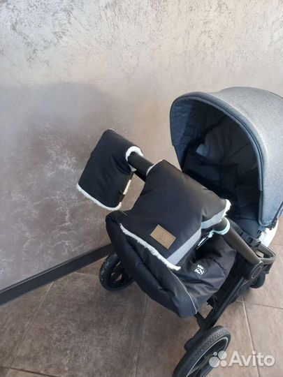 Муфты на коляску с овчиной