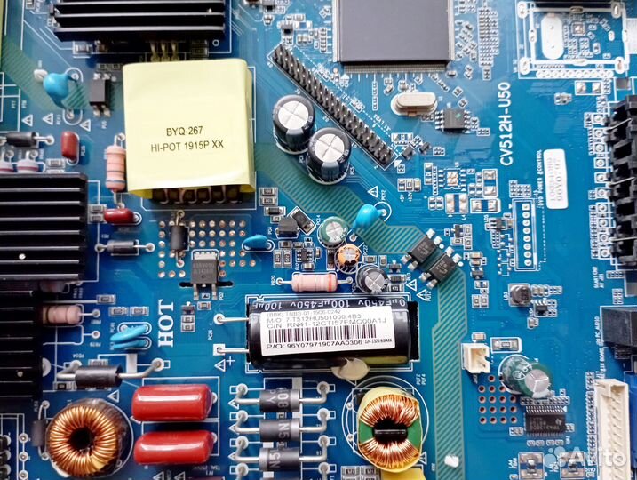 CV512H-U50 Main BBK 50LEM-1058/FT2C (материнка)