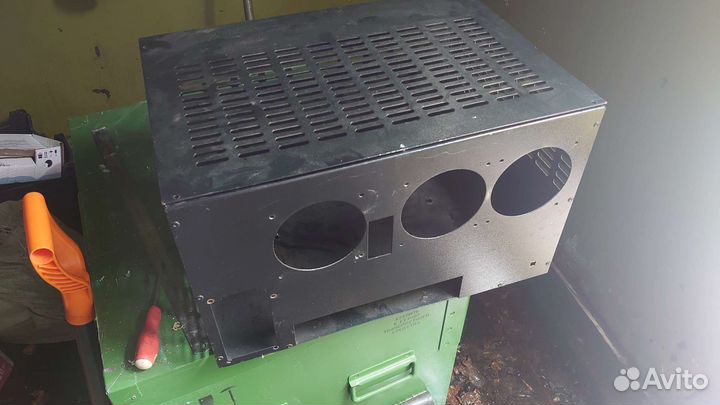 Корпус cryptone на 6 видеокарт для майнинга / бп