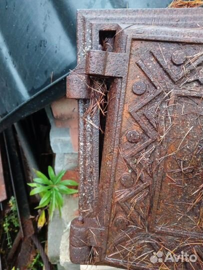 Дверца печная,цепи