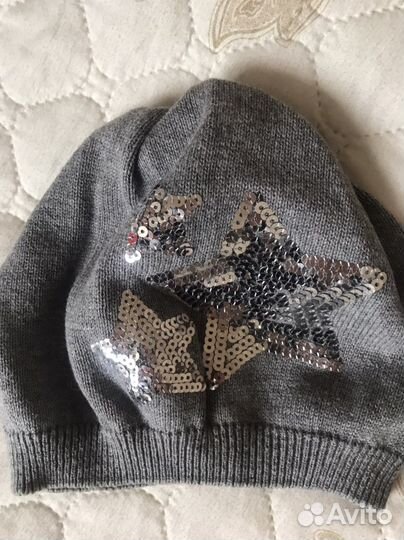 Две шапочки, два шарфа для девочки 5/6 лет