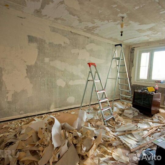 Демонтаж квартир, офиса к ремонту