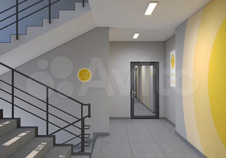 1-к. квартира, 44,7 м², 8/9 эт.