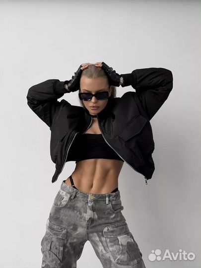 Бомбер женский