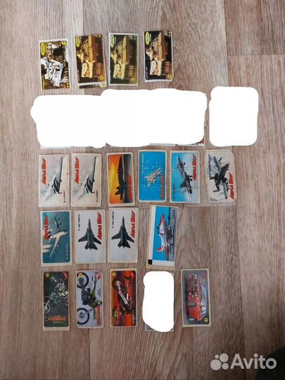 Наклейки, вкладыши разное