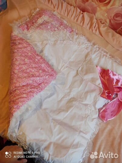 Конверт одеяло на выписку